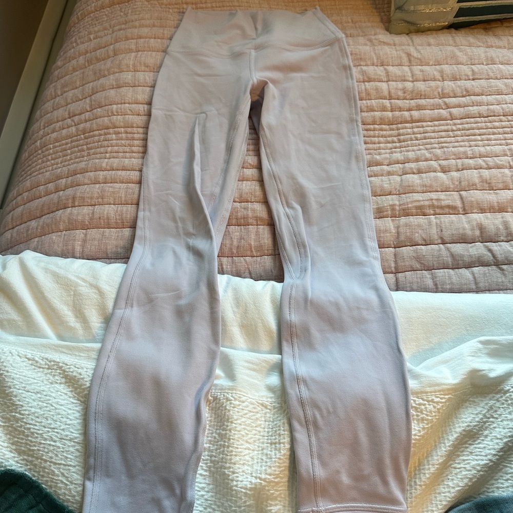 Purple lululemon align 25” leggings